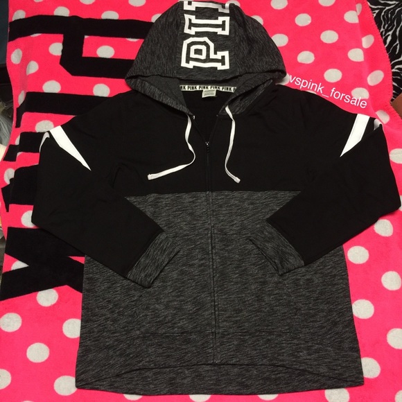 PINK Victoria's Secret Tops - SOLD 🎀 VS PINK Full Zip Hoodie